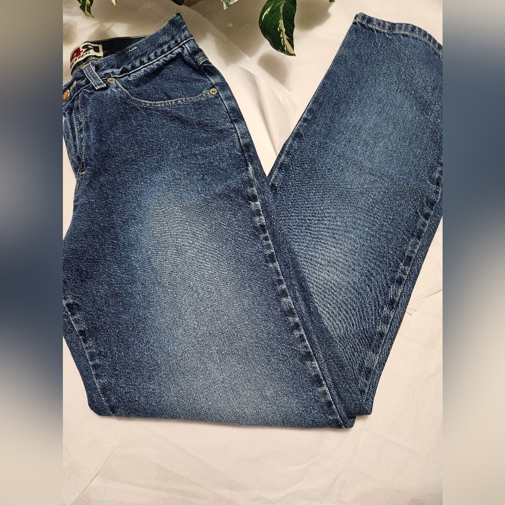 Vintage Rave 4 Real Junior Boot Cut Jeans Size 7 #W-258